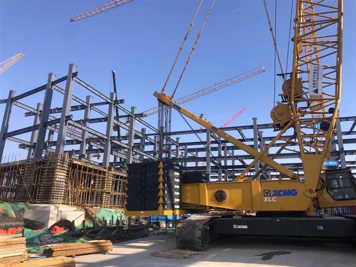 steel framed building
